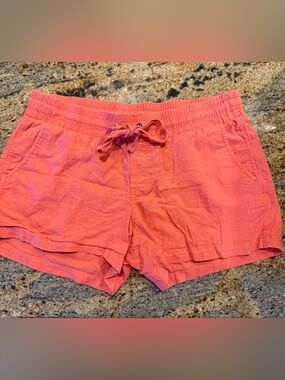 Old Navy Coral Drawstring Shorts